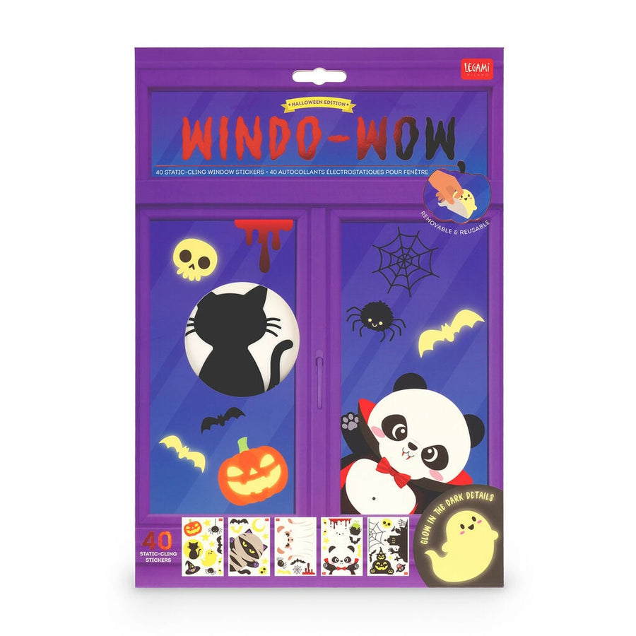 Set de 40 Adhesivos Electrostáticos para Ventanas - Windo-Wow