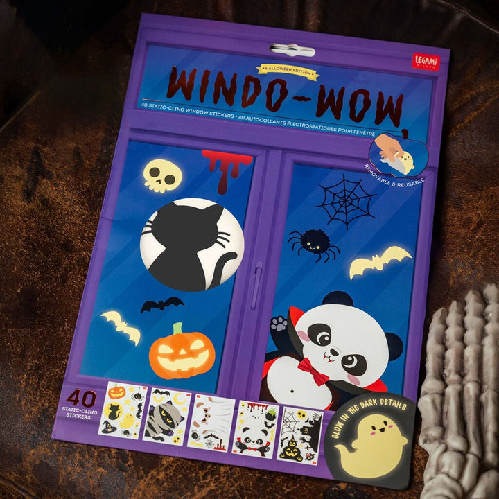 Set de 40 Adhesivos Electrostáticos para Ventanas - Windo-Wow