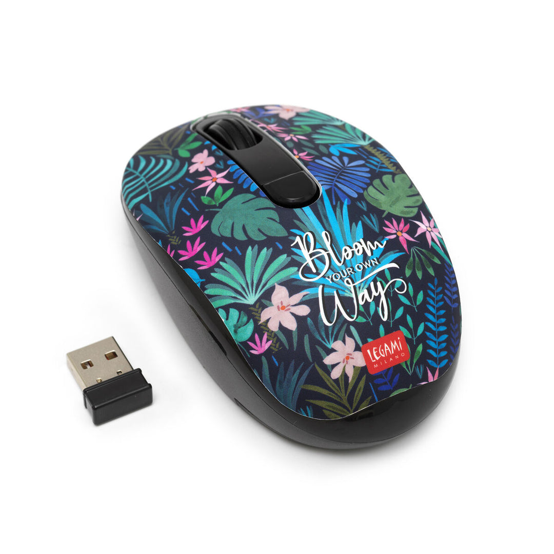 Ratón Inalámbrico con Receptor USB - Flora