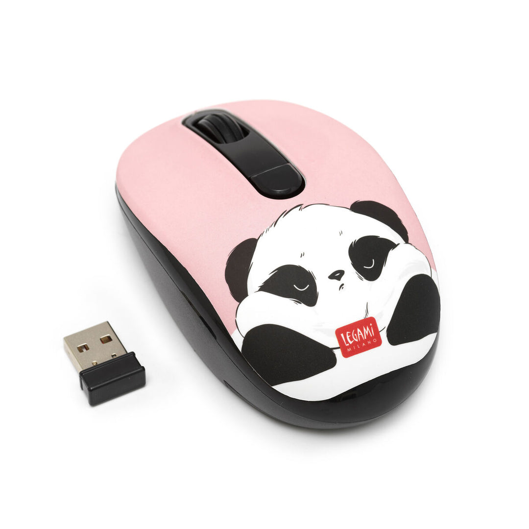 Ratón Inalámbrico con Receptor USB - Panda