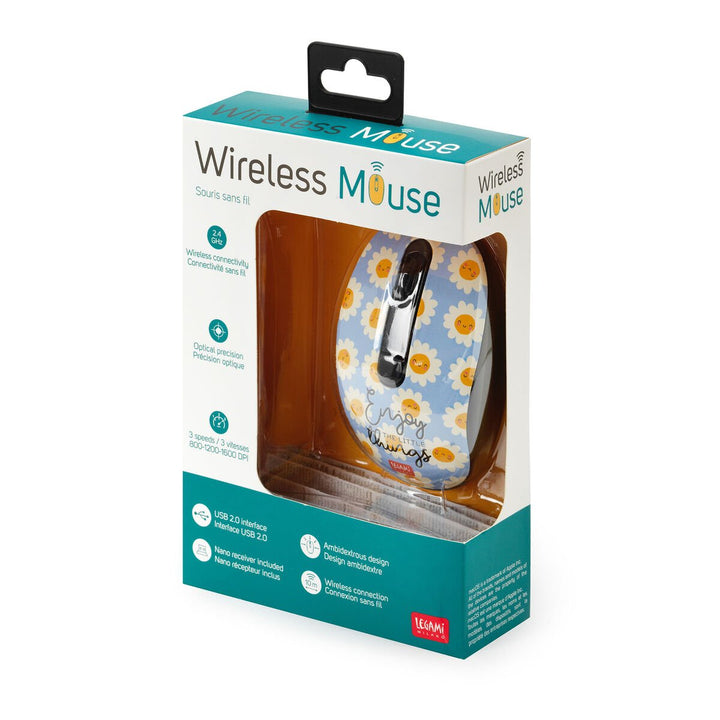 Ratón Inalámbrico con Receptor USB - Daisy