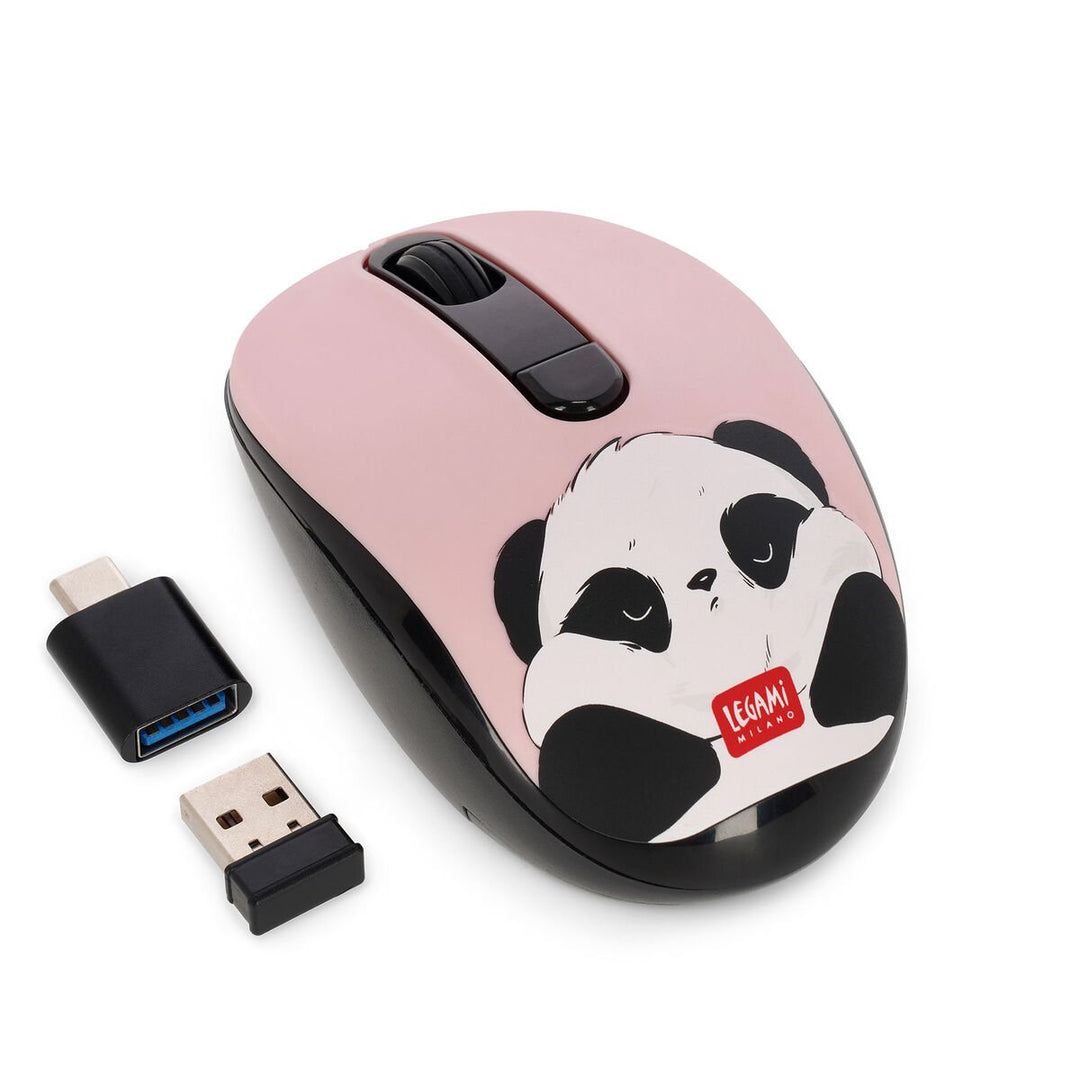 Ratón Inalámbrico con Receptor USB - Panda