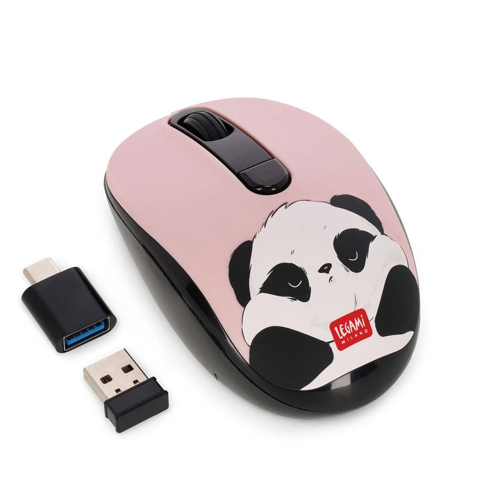 Ratón Inalámbrico con Receptor USB - Panda
