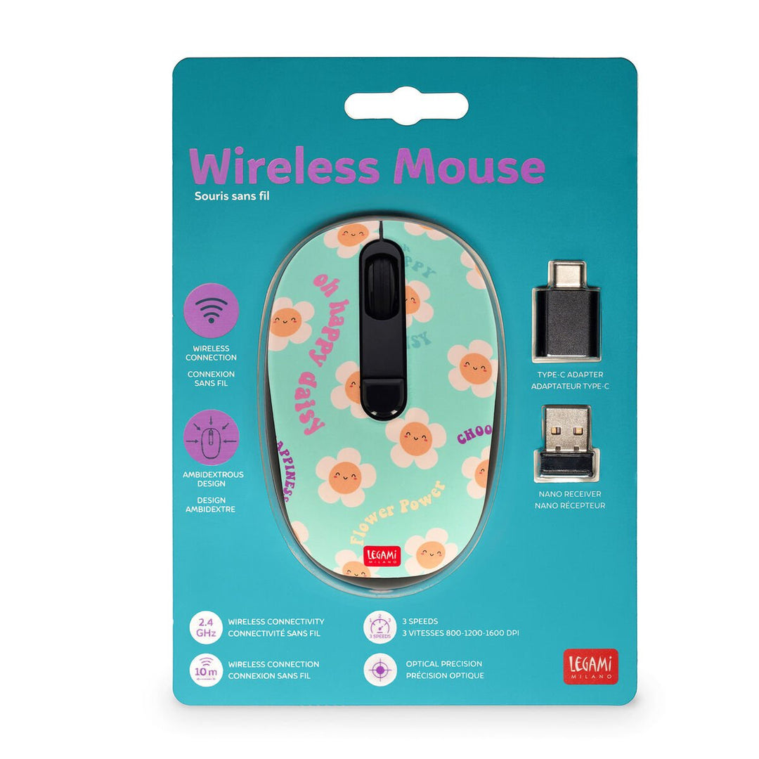 Ratón Inalámbrico Daisy - Wireless Mouse