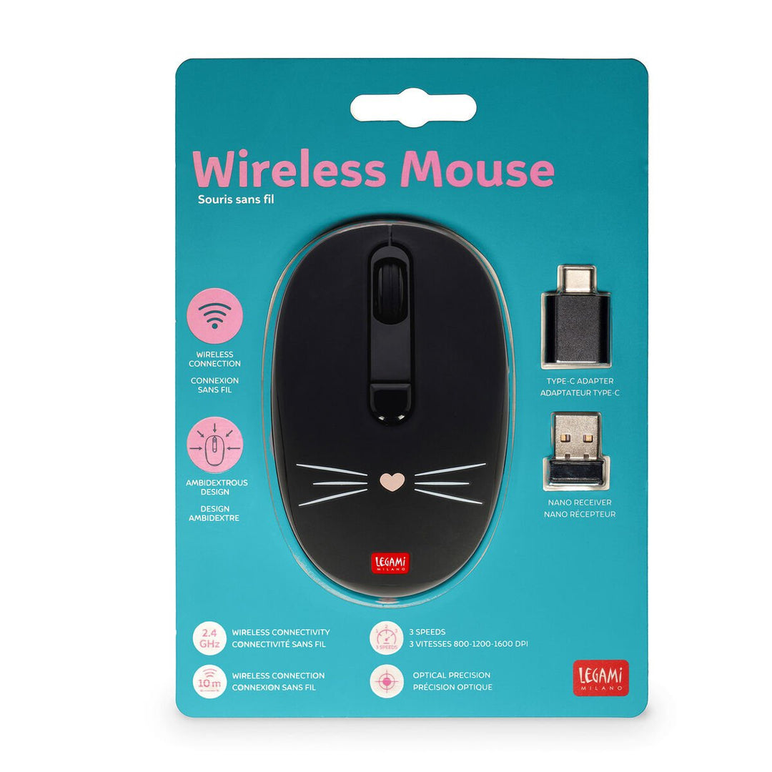 Ratón Inalámbrico Kitty - Wireless Mouse