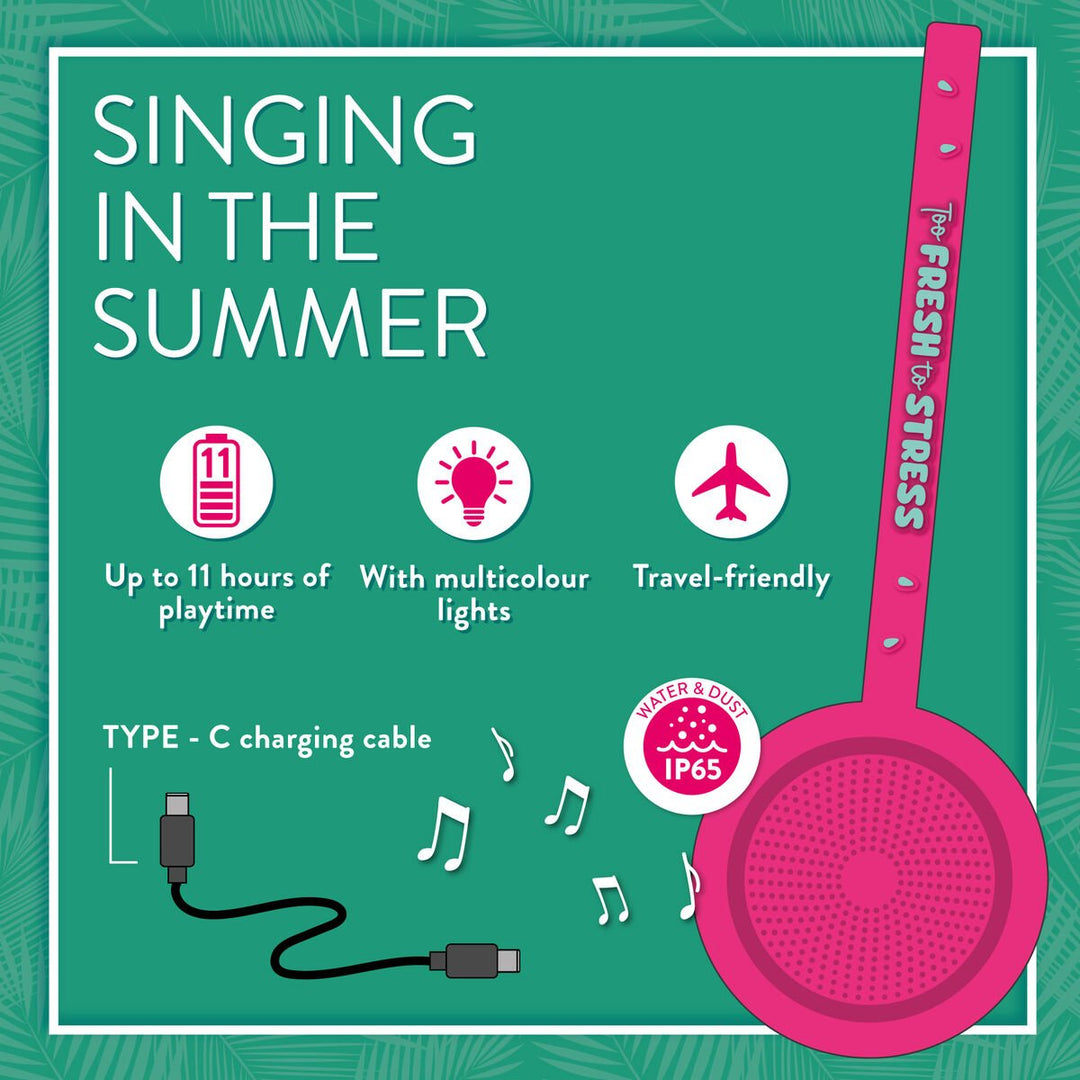Singing in the summer - altavoz inalámbrico resistente al agua - Watermelon