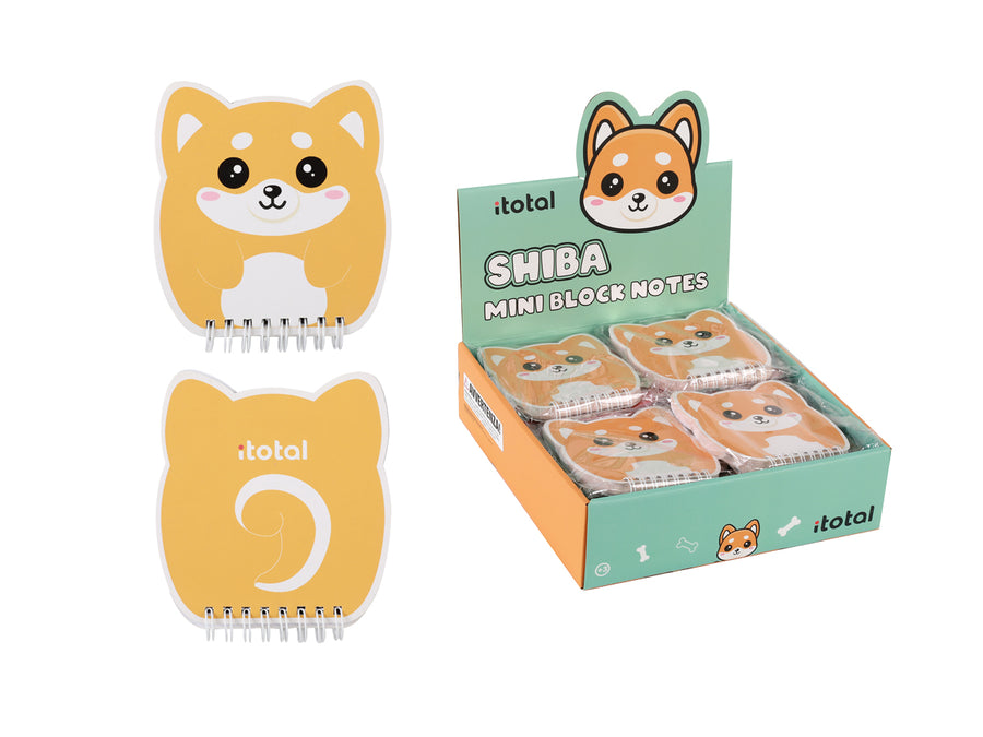 Mini Bloc de notas  - Shiba