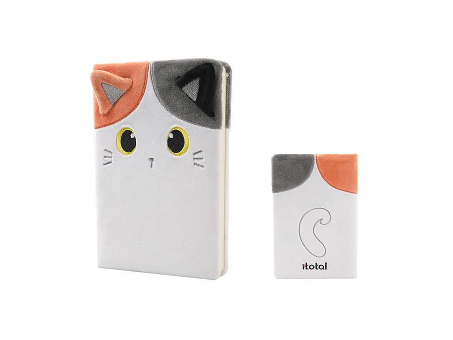 Libreta plush - Orange Cat