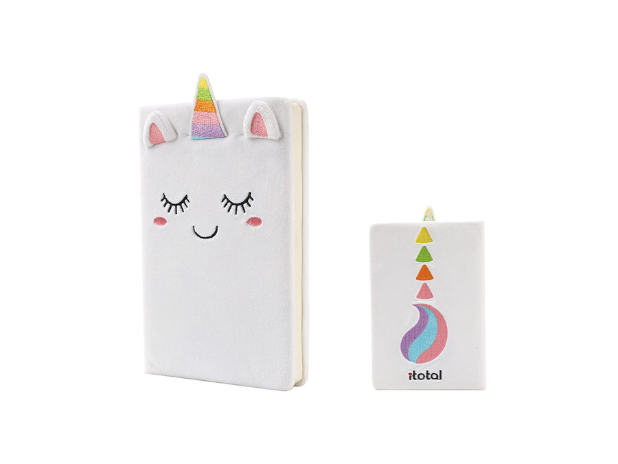 Libreta plush - Unicorn