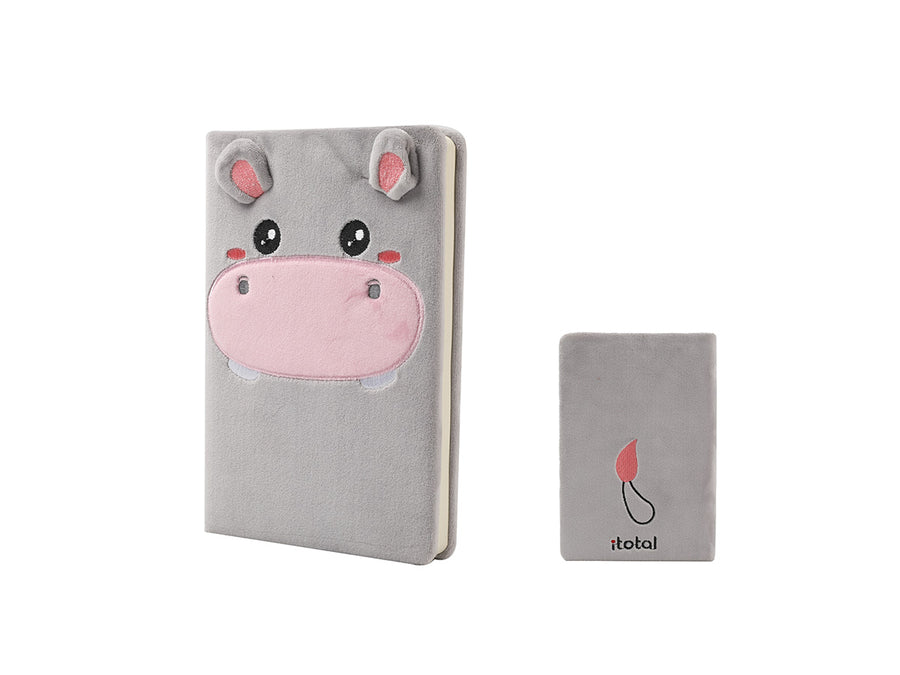 Libreta plush - Hippo