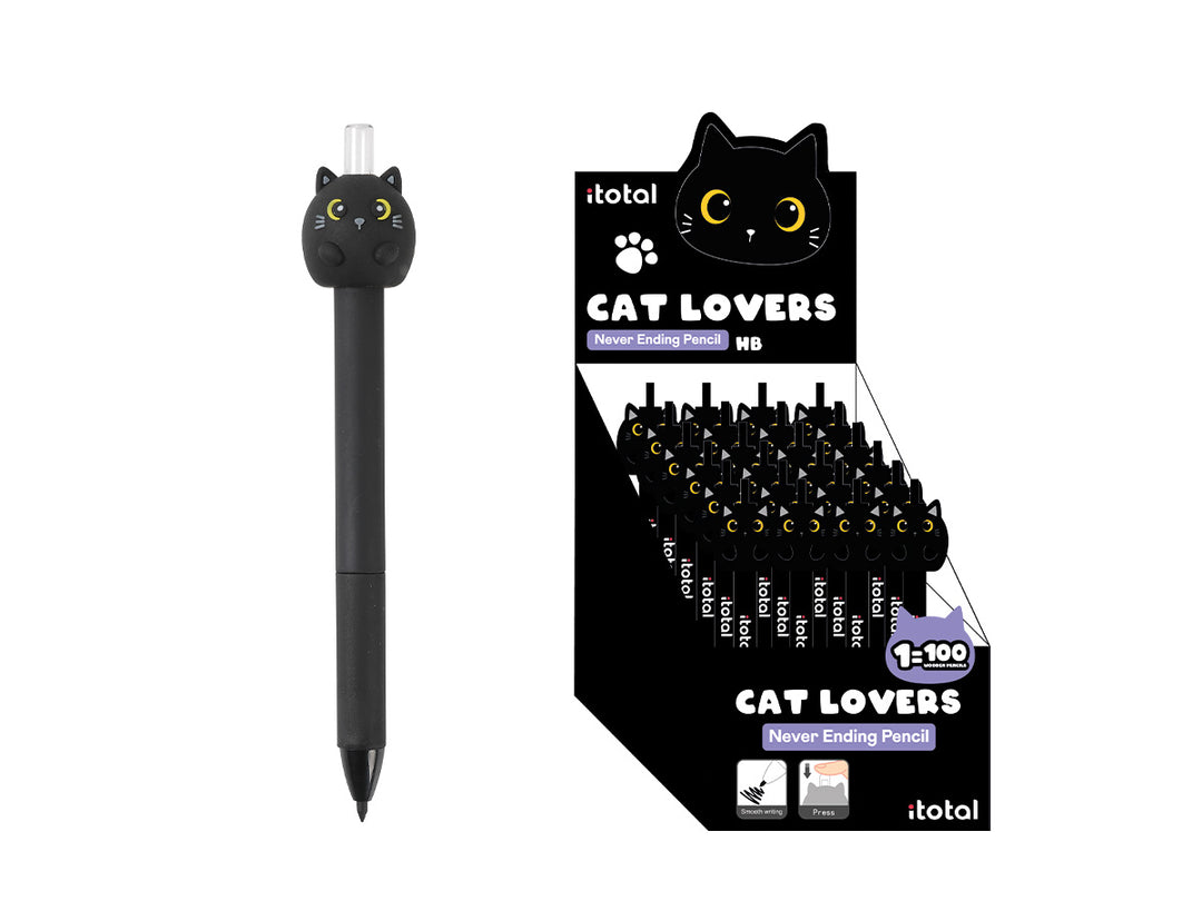 Lápiz infinito Black cat