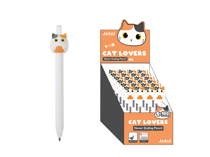 Lápiz infinito Orange cat