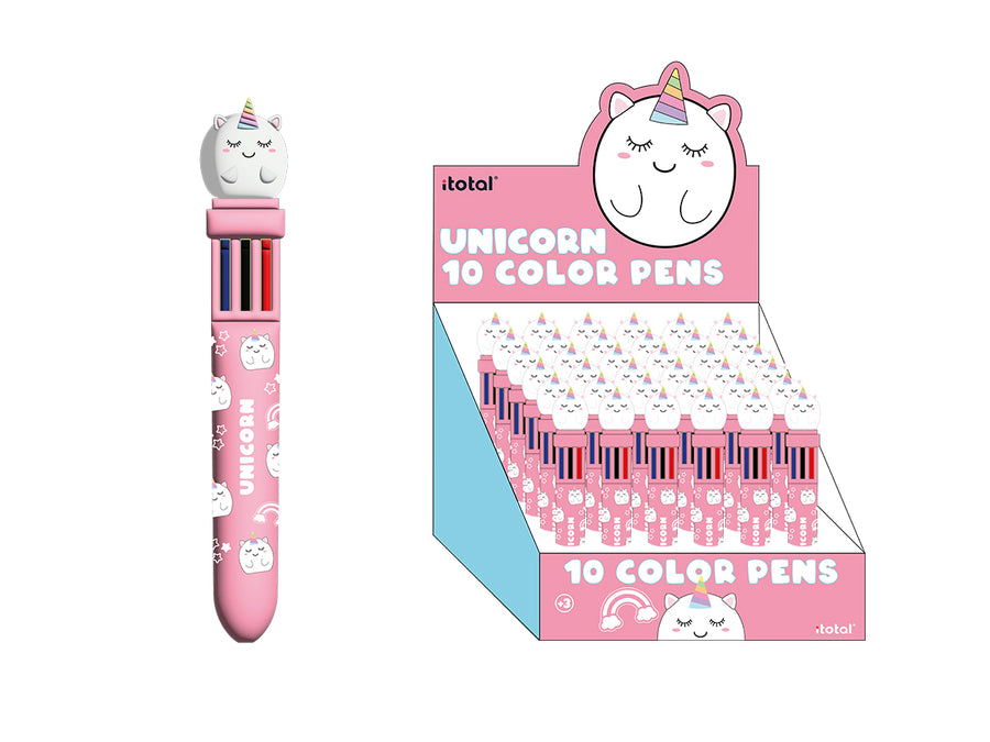Bolígrafo multicolor - Unicorn