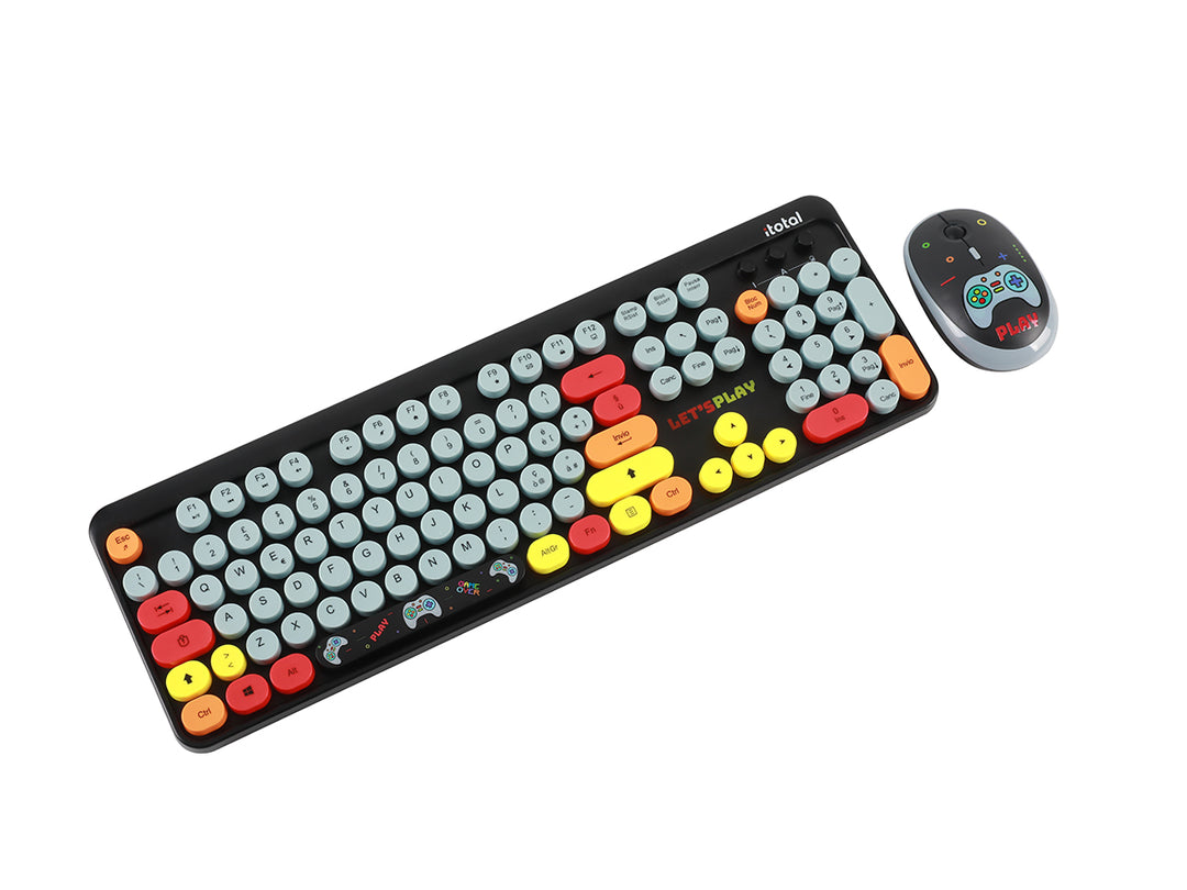 Conjunto de teclado y ratón Let's Play