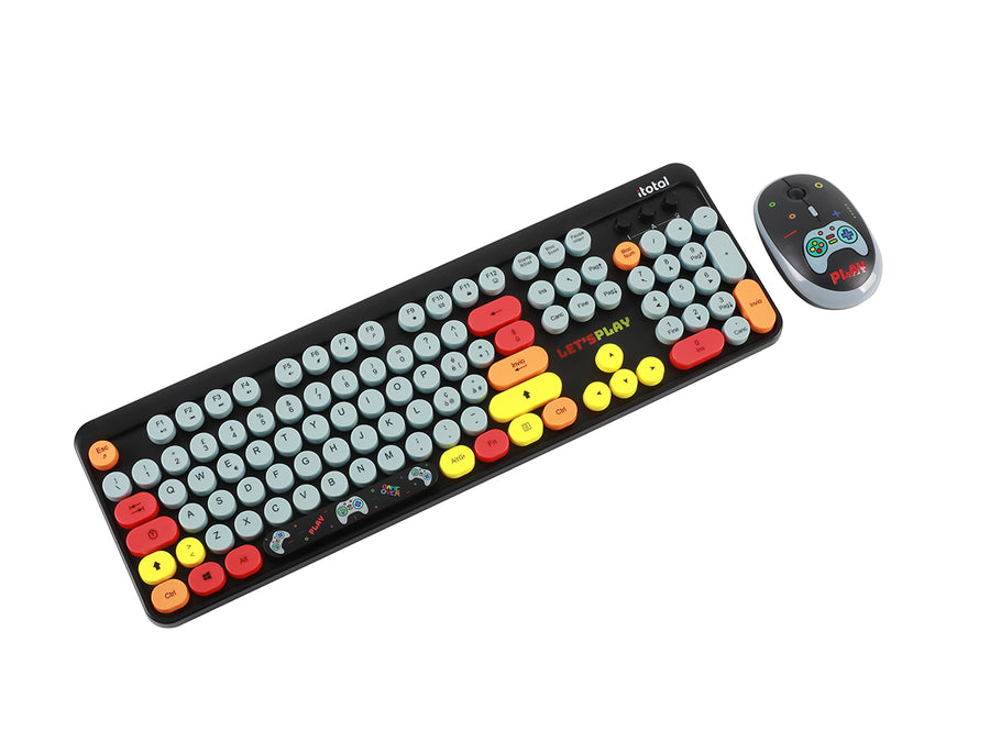 Conjunto de teclado y ratón Let's Play