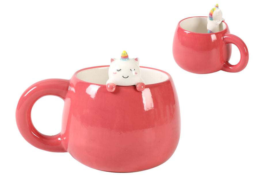Taza de cerámica con Charm Unicorn
