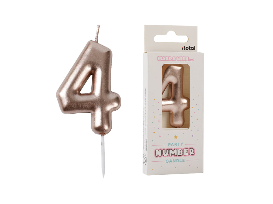 Velitas cumpleaños - Número 4