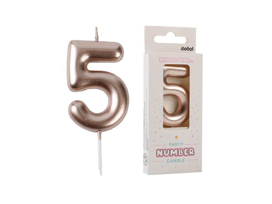 Velitas cumpleaños - Número 5