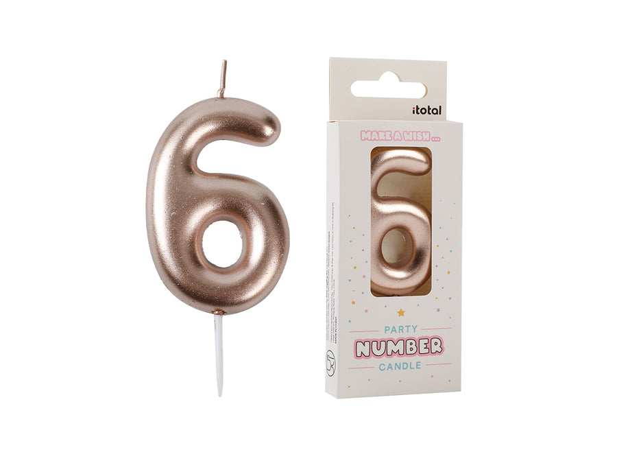 Velitas cumpleaños - Número 6