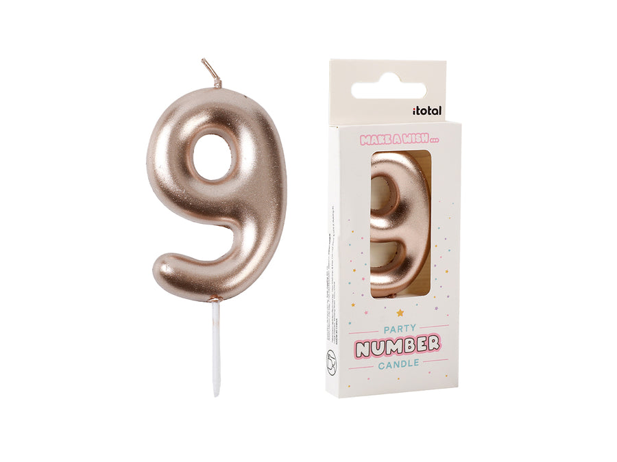 Velitas cumpleaños - número 9
