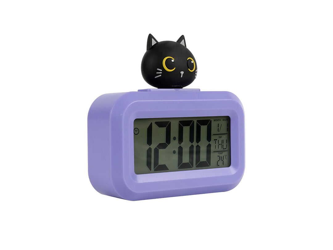Reloj despertador - Black Cat