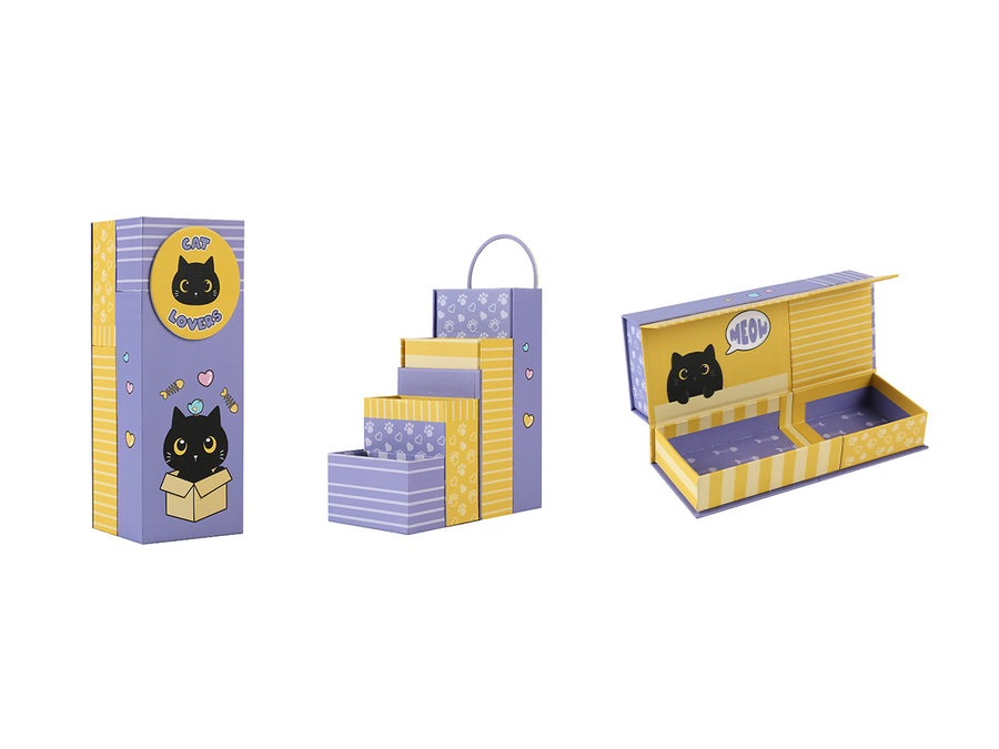 Organizador - portabolígrafos - Black Cat