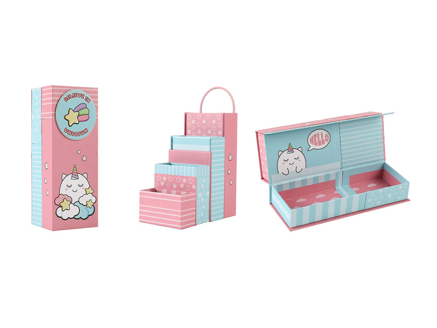 Organizador - portabolígrafos - Unicorn Cat