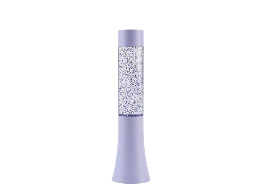 Lámpara Glitter Flared violeta pastel