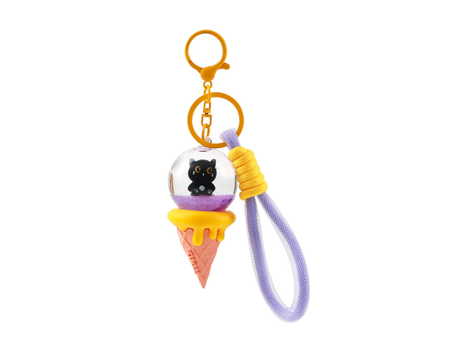 Llavero Ice Cream BLACK CAT