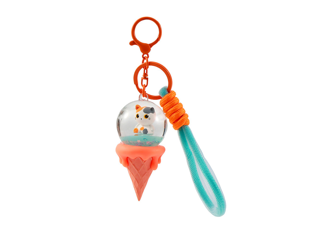 Llavero Ice Cream ORANGE CAT