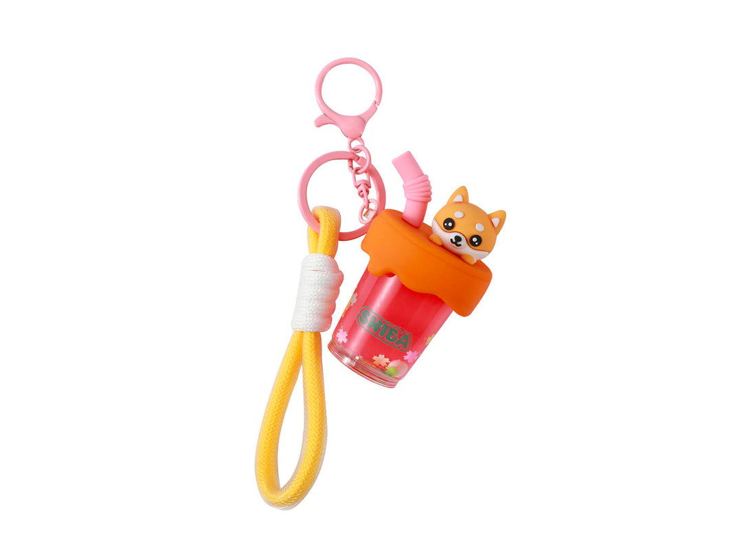 Llaveros Bubble Tea - Shiba