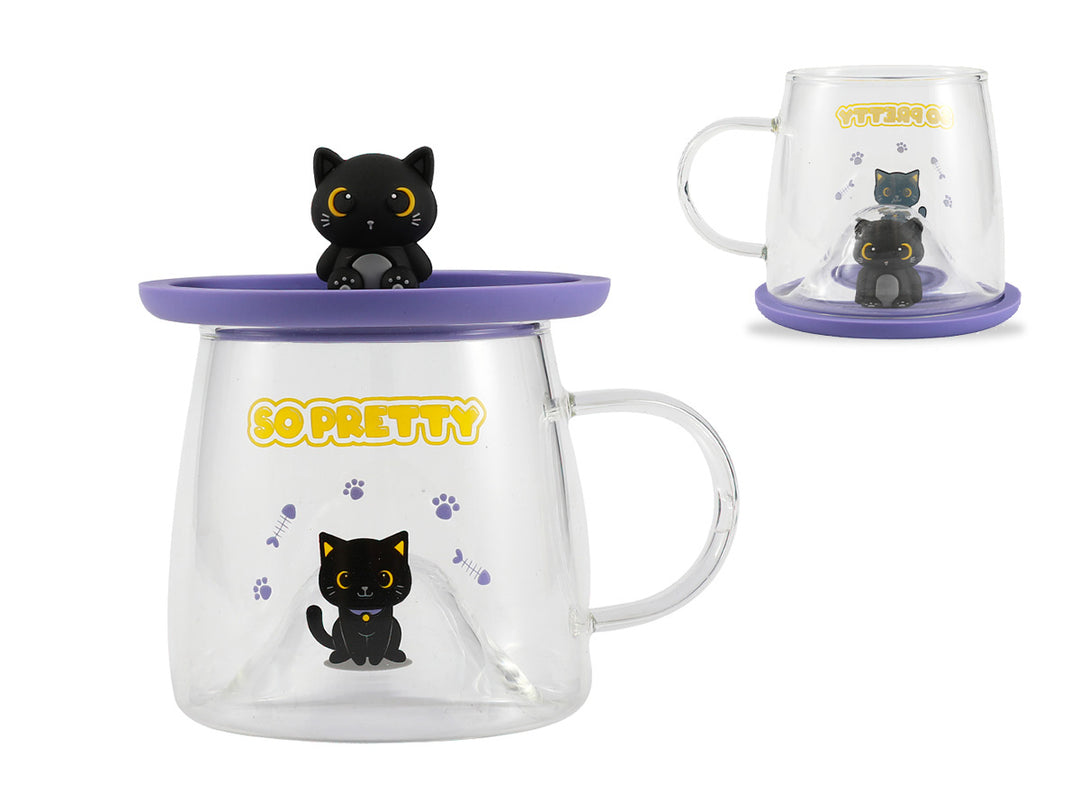 Taza Charmy Black Cat