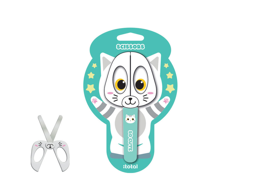 Tijeras infantiles - White Cat