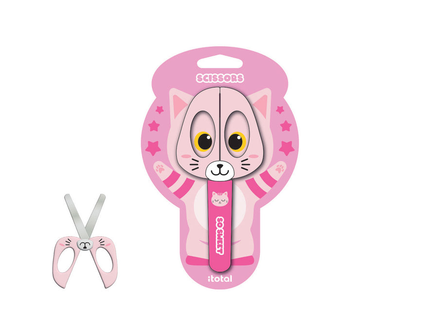 Tijeras infantiles - Pink Cat