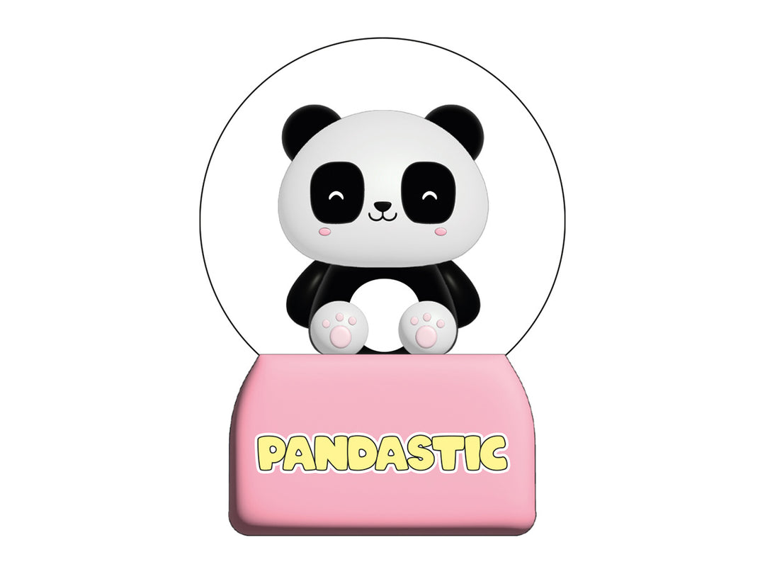Bola de nieve Pandastic con luz