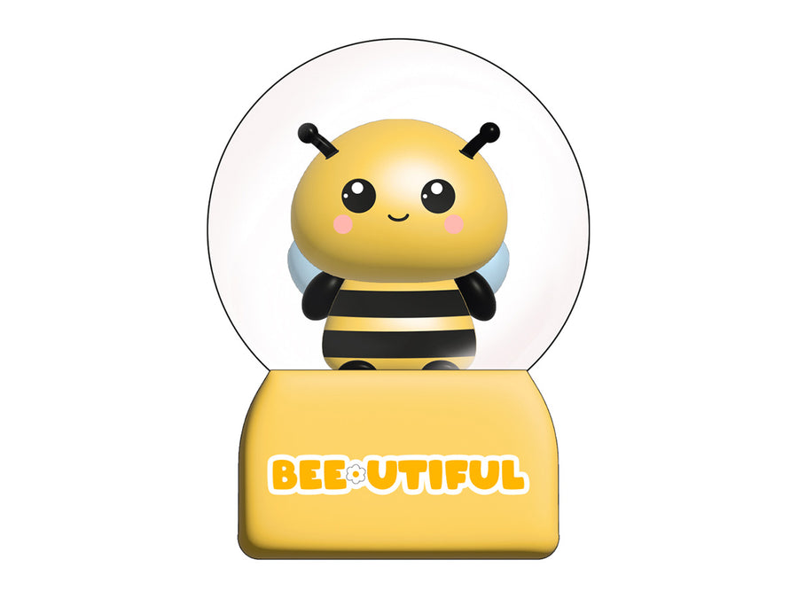 Bola de nieve Bee con luz