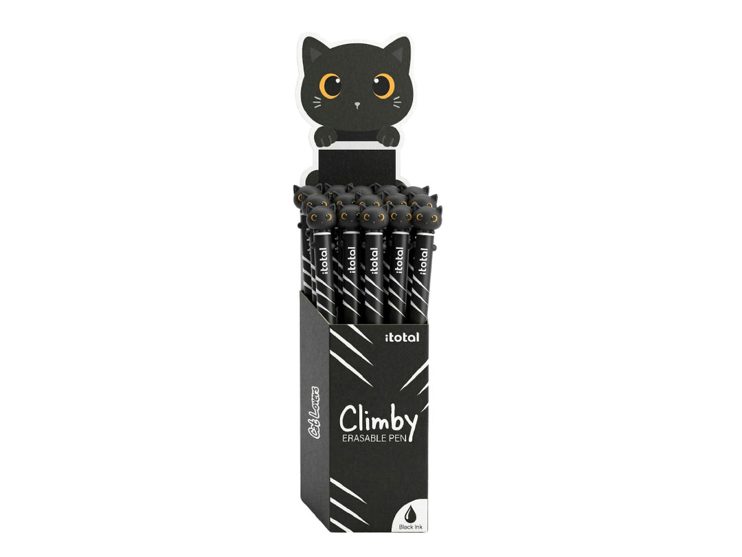 Bolígrafo borrable Climby BLACK CAT