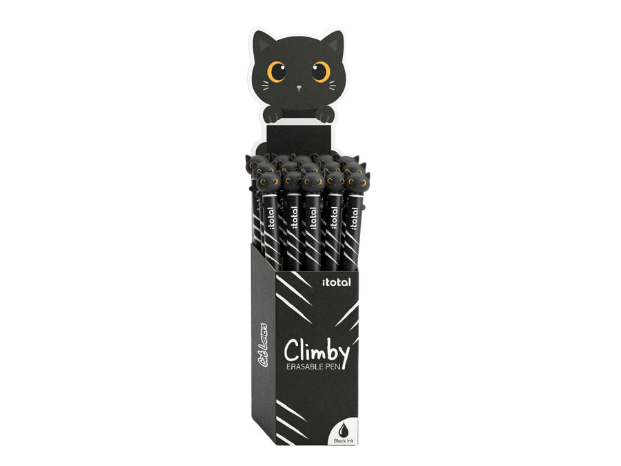 Bolígrafo borrable Climby BLACK CAT