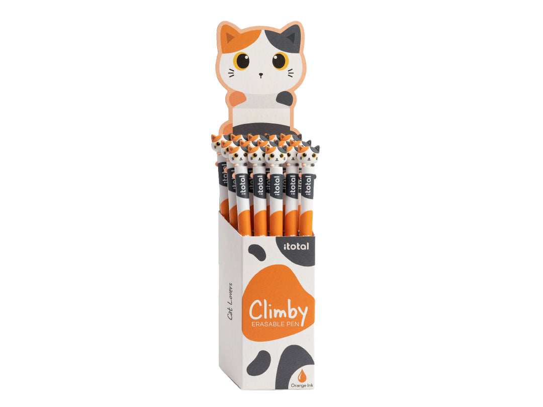 Bolígrafo borrable Climby ORANGE CAT