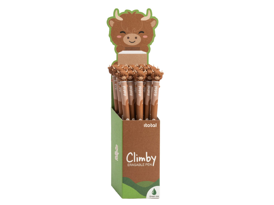 Bolígrafo borrable Climby HIGHLAND COW