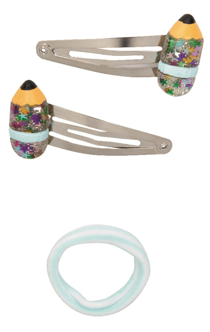 Clips y Gomas para el Pelo Lápices Beautiful Stars