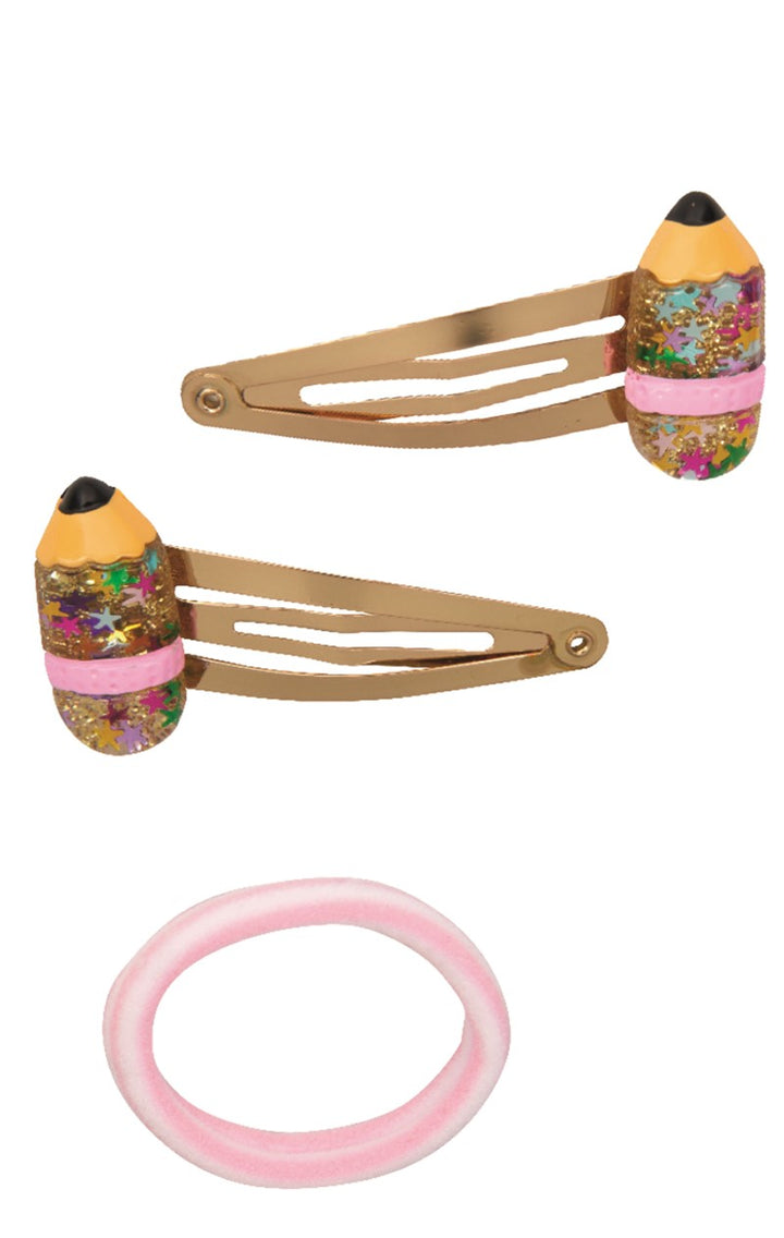 Clips y Gomas para el Pelo Lápices Beautiful Stars