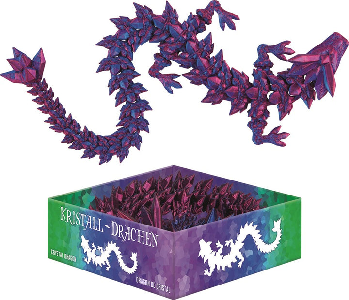 Dragón 3D Crystal creatures