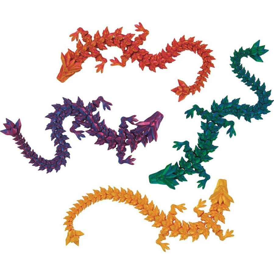Dragón 3D Crystal creatures