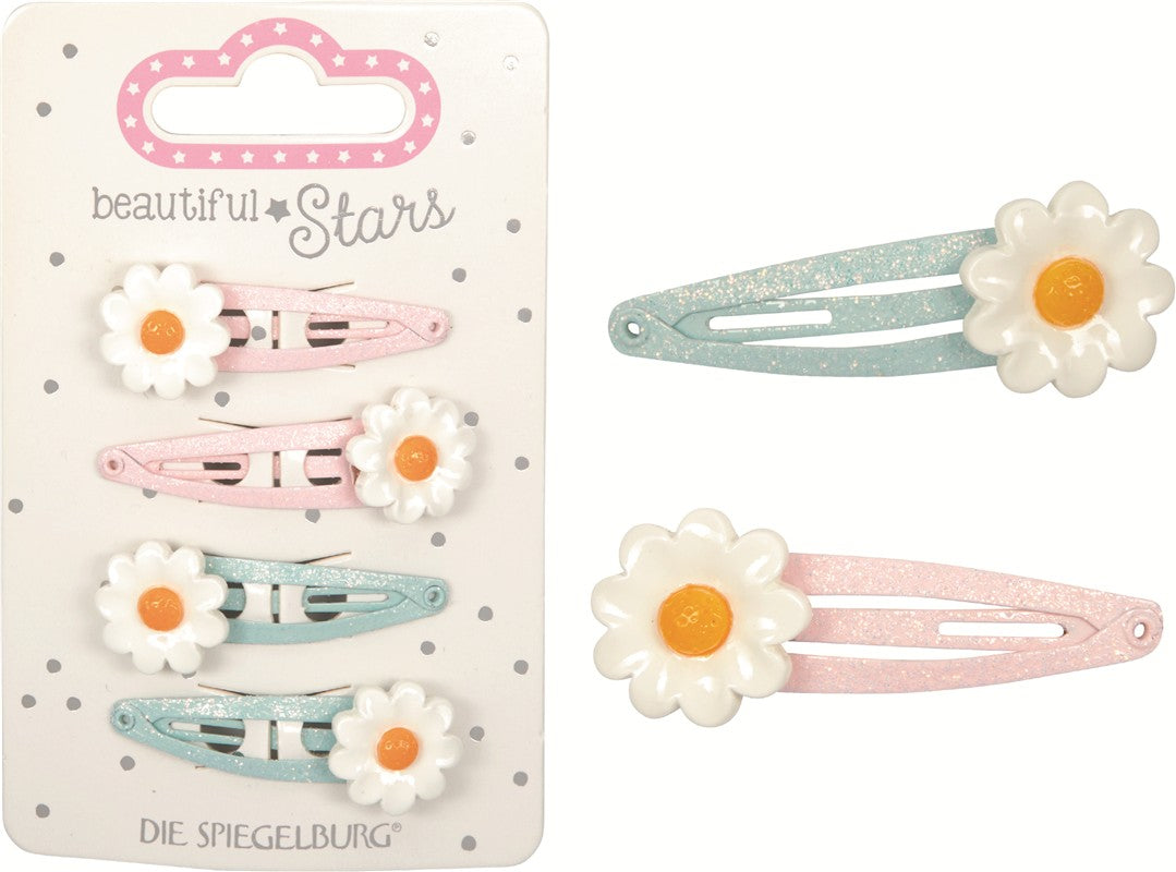 Clips para el pelo Margaritas Beautiful Stars