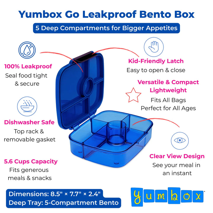 Yumbox Go Blue Oslo 5c