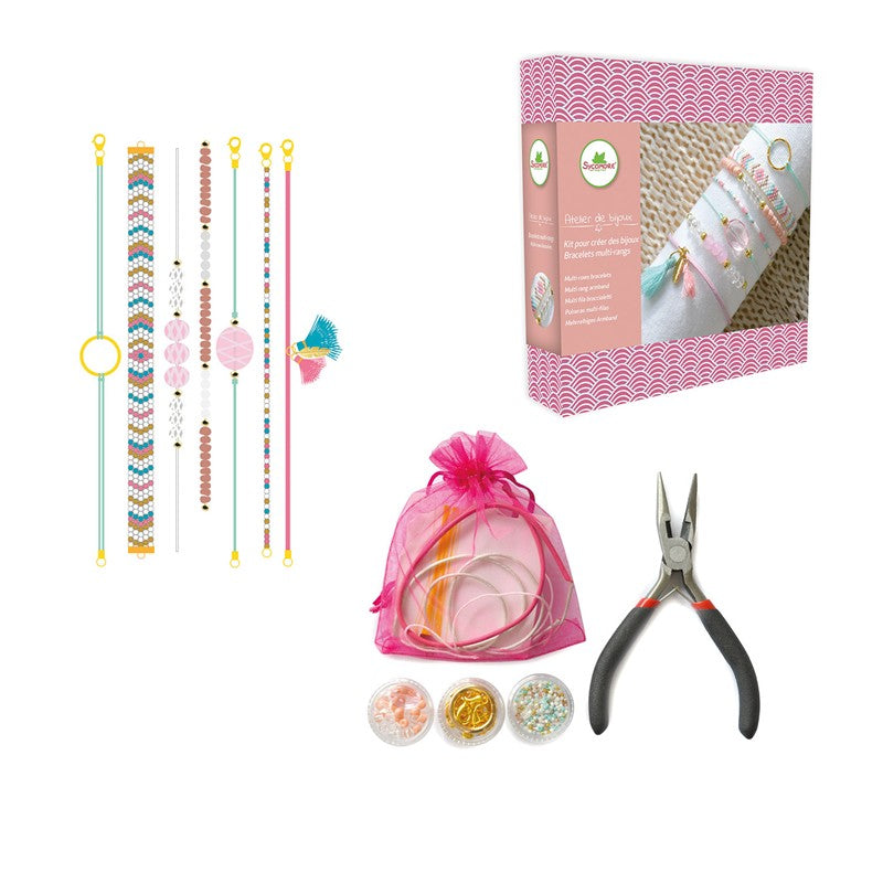 Atelier de bijoux - Pulseras Multirow - Art Deco