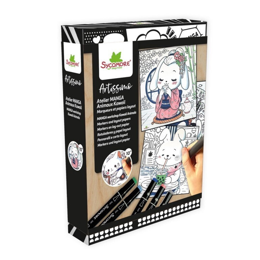 Artissimo - S Layout and markers - Kawaii animals