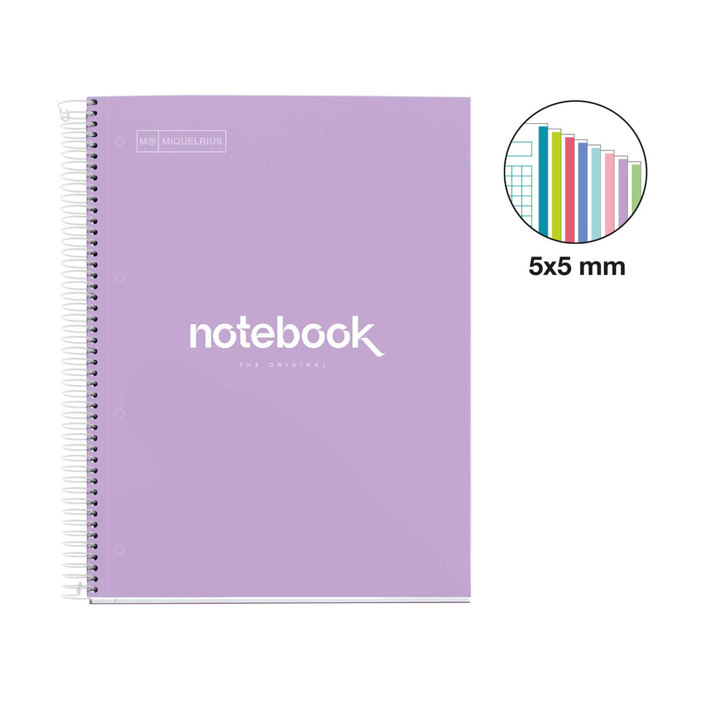 Cuaderno NB8 A4 160 CLA 90G Emotions Lavanda