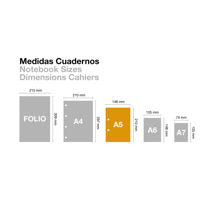 Cuaderno NB5 A5 120 CLA 90G PP Emotions Lima MR